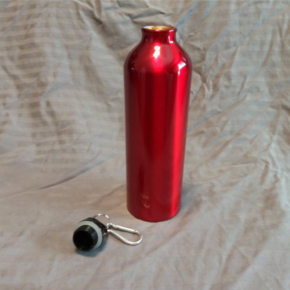 Red 26 oz Aluminum Water Bottle with Logo for Oklahoma Dance Rush (UCWDC Event) - Picture 4 of 6